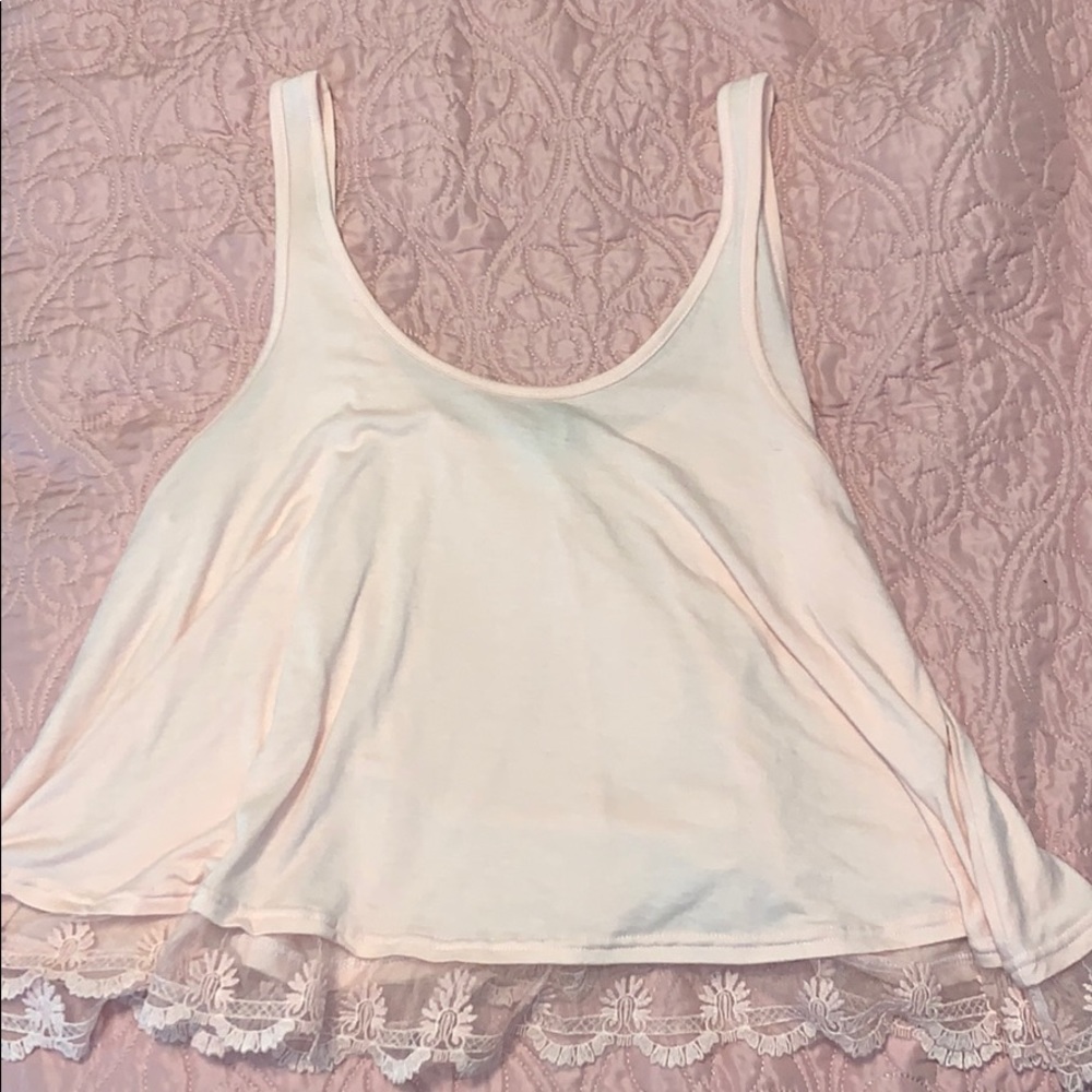 Pink tank top